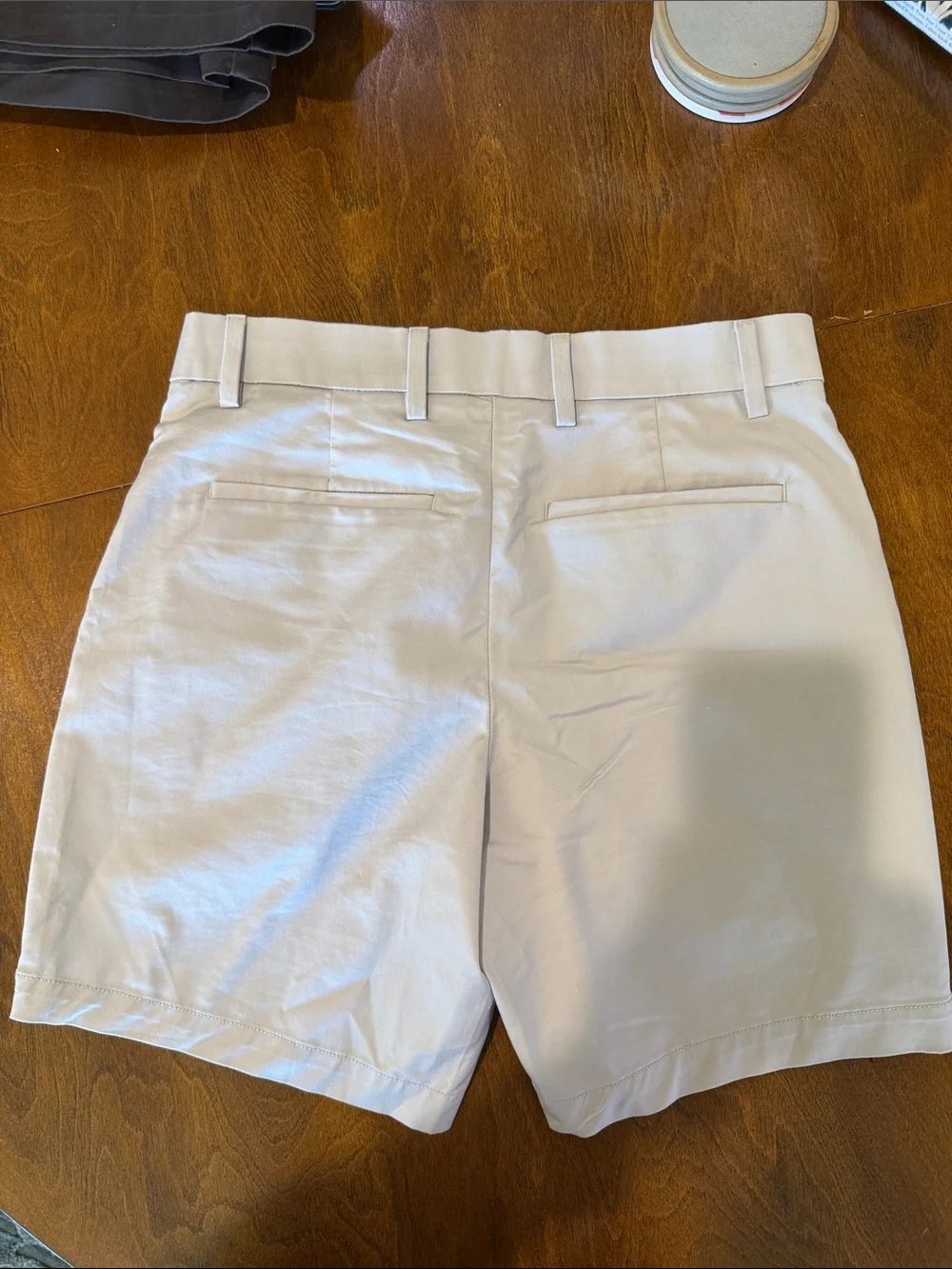 Banana Republic Men’s Core Temp Light Grey chino Shorts